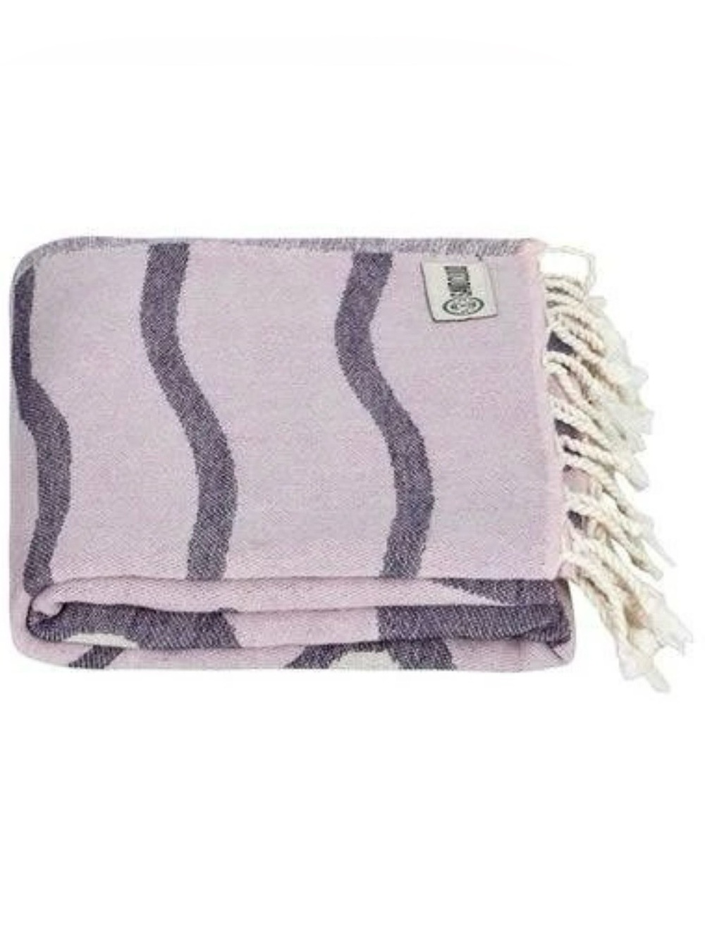 Sand Cloud Orca Purple Turkish Beach Towel 37x67 Organic Cotton Regular New
